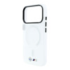 Imagen de FUNDA BMW IPHONE 18 PRO MAGSAFE FROSTED METAL LOGO & TRIMS TRANSPARENT 2592