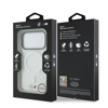 Imagen de FUNDA BMW IPHONE 18 PRO MAGSAFE FROSTED METAL LOGO & TRIMS TRANSPARENT 2592