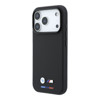 Imagen de FUNDA BMW IPHONE 18 PRO MAX MAGSAFE  QUADRILLE KEVLAR W/ TRICOLOR & METAL LOGO BLACK  9041