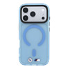 Imagen de FUNDA BMW IPHONE 18 PRO MAX MAGSAFE IML FROSTED METAL LOGO & TRIMS LIGHT BLUE  2523