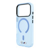 Imagen de FUNDA BMW IPHONE 18 PRO MAX MAGSAFE IML FROSTED METAL LOGO & TRIMS LIGHT BLUE  2523