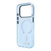Imagen de FUNDA BMW IPHONE 18 PRO MAX MAGSAFE IML FROSTED METAL LOGO & TRIMS LIGHT BLUE  2523
