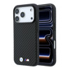 Imagen de FUNDA BMW IPHONE 18 PRO MAX MAGSAFE CARBON W/ METAL LOGO BLACK 6248