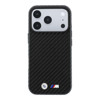 Imagen de FUNDA BMW IPHONE 18 PRO MAX MAGSAFE CARBON W/ METAL LOGO BLACK 6248