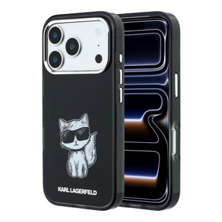 Imagen de FUNDA KARL LAGERFELD IPHONE 18 PRO MAGSAFE CHOUPETTE BODY SKETCH PRINT BLACK 1328