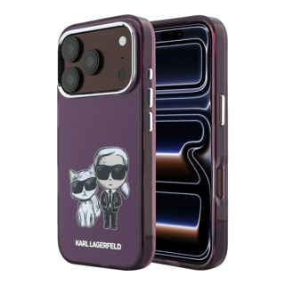 Imagen de FUNDA KARL LAGERFELD IPHONE 18 PRO MAX MAGSAFE BODIES SKETCH PRINT BURGUNDY 1014