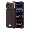 Imagen de FUNDA LACOSTE IPHONE 18 PRO MAGSAFE EMBOSSED BURGUNDY 6103