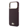 Imagen de FUNDA LACOSTE IPHONE 18 PRO MAGSAFE EMBOSSED BURGUNDY 6103