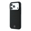 Imagen de FUNDA MERCEDES BENZ IPHONE 18 PRO MAGSAFE GRILL PATTERN AND CARD WALLET PU LEATHER BLACK 2302