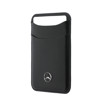 Imagen de FUNDA MERCEDES BENZ IPHONE 18 PRO MAGSAFE GRILL PATTERN AND CARD WALLET PU LEATHER BLACK 2302