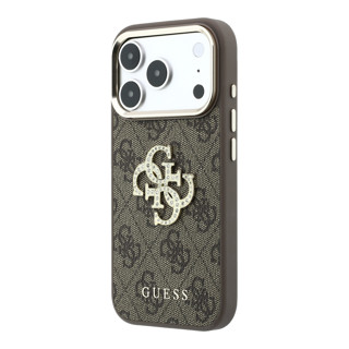 Imagen de FUNDA GUESS IPHONE 18 PRO BIG STRASS BROWN 3026