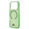Imagen de FUNDA LACOSTE IPHONE 18 PRO MAGSAFE SHOCKPROOF TRANSPARENT FROSTED GREEN 4785