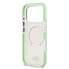 Imagen de FUNDA LACOSTE IPHONE 18 PRO MAGSAFE SHOCKPROOF TRANSPARENT CLEAR/GREEN 4747
