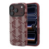 Imagen de FUNDA LACOSTE IPHONE 18 PRO MAX MAGSAFE EMBOSSED BURGUNDY 5793
