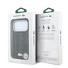 Imagen de FUNDA LACOSTE IPHONE 18 PRO MAX MAGSAFE BLEND EMBOSSED BROWN 5755