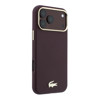 Imagen de FUNDA LACOSTE IPHONE 18 PRO MAX MAGSAFE EMBOSSED BURGUNDY 6110