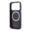 Imagen de FUNDA LACOSTE IPHONE 18 PRO MAX MAGSAFE LENGLEN BURGUNDY 6479