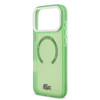 Imagen de FUNDA LACOSTE IPHONE 18 PRO MAX MAGSAFE SHOCKPROOF TRANSPARENT FROSTED GREEN 4792