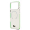 Imagen de FUNDA LACOSTE IPHONE 18 PRO MAX MAGSAFE  SHOCKPROOF TRANSPARENT CLEAR /GREEN 4754