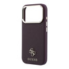 Imagen de FUNDA GUESS IPHONE 18 PRO MAGSAFE SAFFIANO SMALL 4G CLASSIC BURGUNDY 2661