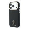 Imagen de FUNDA GUESS IPHONE 18 PRO MAX MAGSAFE SAFFIANO SMALL 4G CLASSIC BLACK 2753