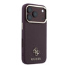 Imagen de FUNDA GUESS IPHONE 18 PRO MAX MAGSAFE SAFFIANO SMALL 4G AND CLASSIC BURGUNDY 2678