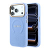 Imagen de FUNDA GUESS IPHONE 18 PRO MAX MAGSAFE SAFFIANO PEONY & RING LIGHT BLUE 4474