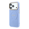 Imagen de FUNDA GUESS IPHONE 18 PRO MAX MAGSAFE SAFFIANO PEONY & RING LIGHT BLUE 4474