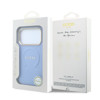 Imagen de FUNDA GUESS IPHONE 18 PRO MAX MAGSAFE SAFFIANO PEONY & RING LIGHT BLUE 4474