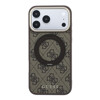 Imagen de FUNDA GUESS IPHONE 18 PRO MAX MAGSAFE RING STAND 360 4G CLASSIC LOGO BROWN 4597