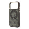 Imagen de FUNDA GUESS IPHONE 18 PRO MAX MAGSAFE RING STAND 360 4G CLASSIC LOGO BROWN 4597