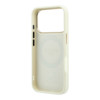 Imagen de FUNDA GUESS IPHONE 18 PRO MAX MAGSAFE PEONY 4G SMALL LOGO BEIGE 4238