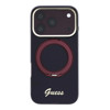 Imagen de FUNDA GUESS IPHONE 18 PRO MAX MAGSAFE RING STAND 360 SCRIPT METAL LOGO BURGUNDY 5556