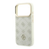 Imagen de FUNDA GUESS IPHONE 18 PRO MAGSAFE PEONY 4G SMALL LOGO BEIGE 4221